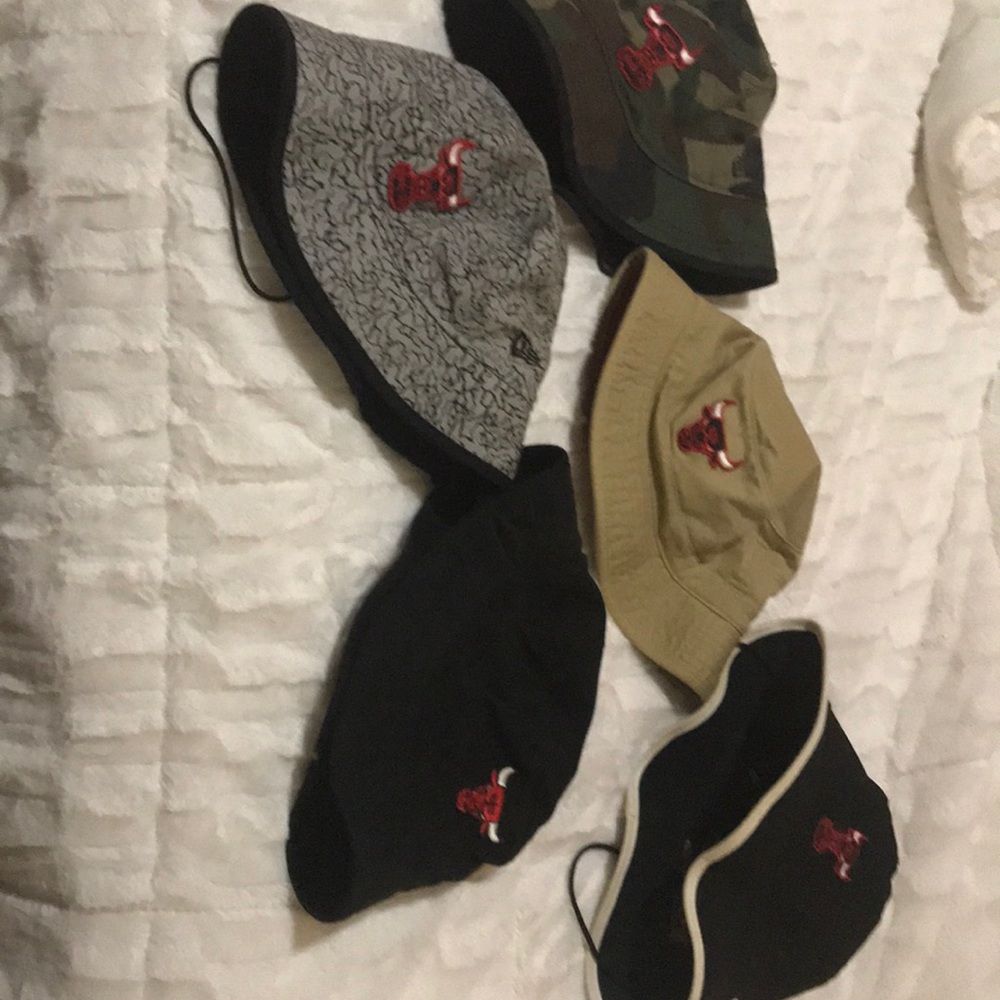 Chicago Bulls bucket hats